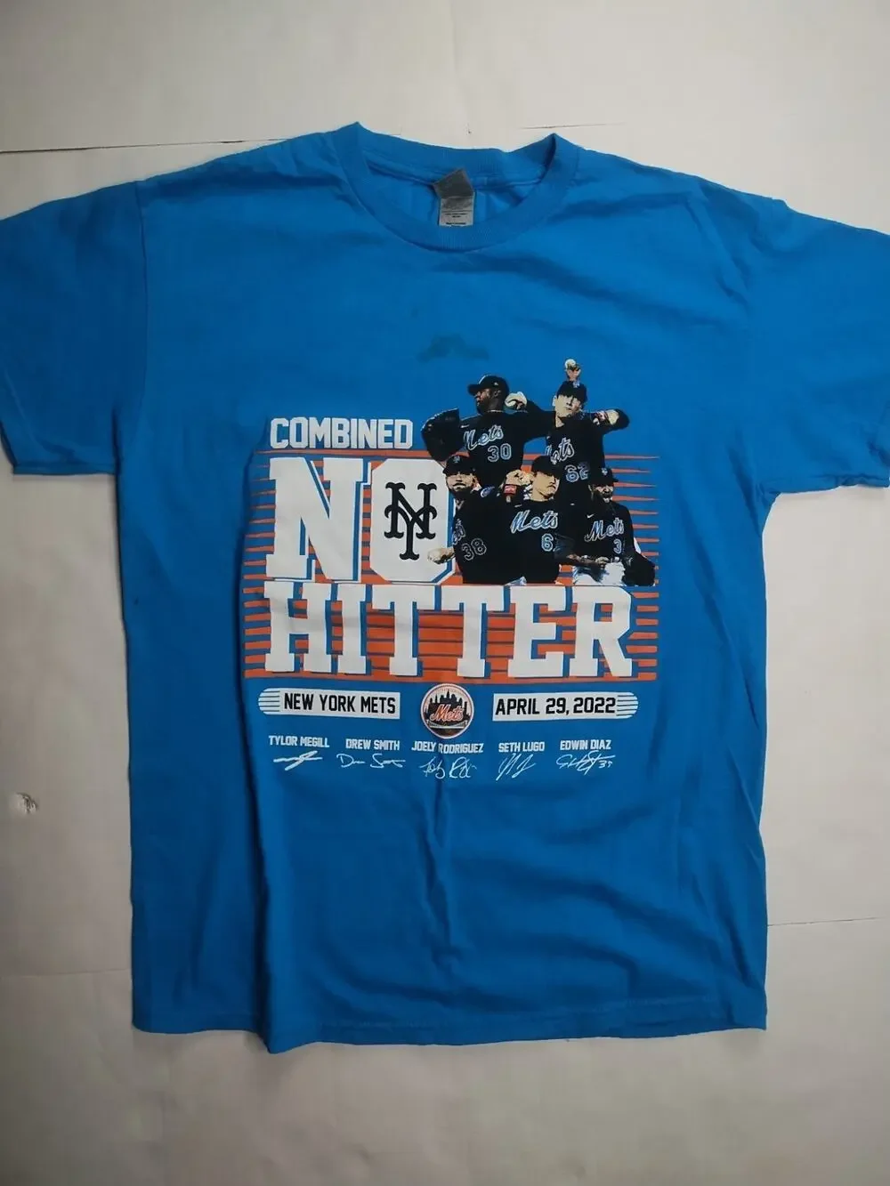 New York Mets combined no-hitter from April 29, 2022 Medium